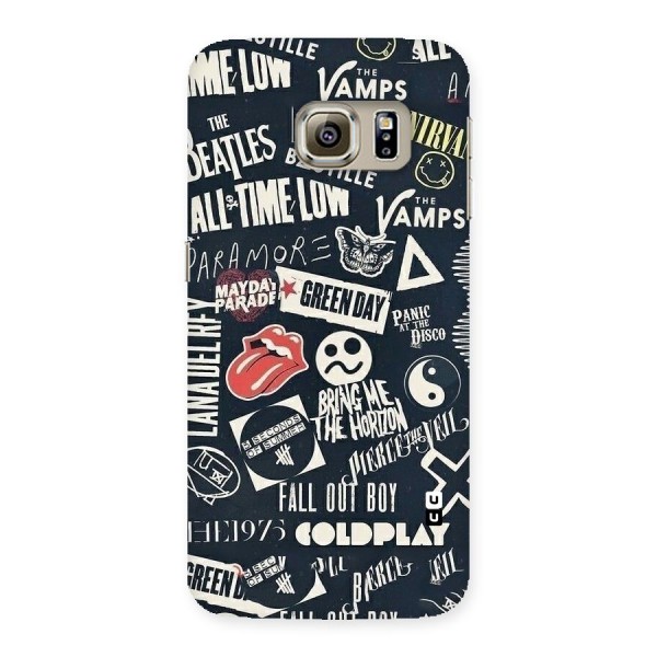 Music My Paradise Back Case for Samsung Galaxy S6 Edge