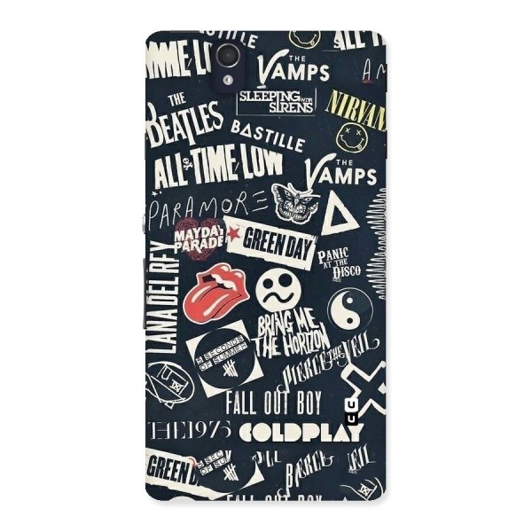 Music My Paradise Back Case for Sony Xperia Z