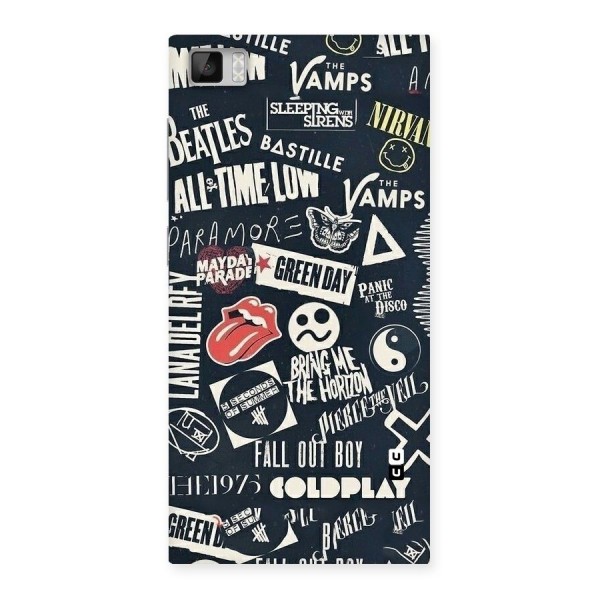 Music My Paradise Back Case for Xiaomi Mi3