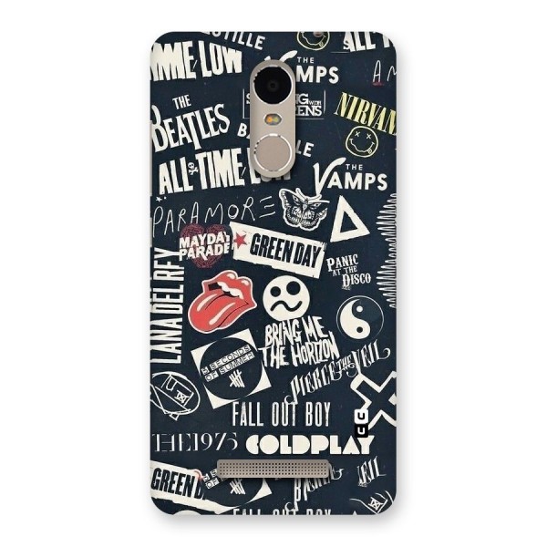 Music My Paradise Back Case for Xiaomi Redmi Note 3