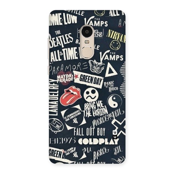 Music My Paradise Back Case for Xiaomi Redmi Note 4