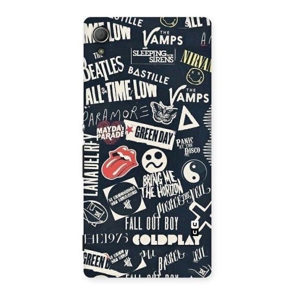 Music My Paradise Back Case for Xperia Z3 Plus