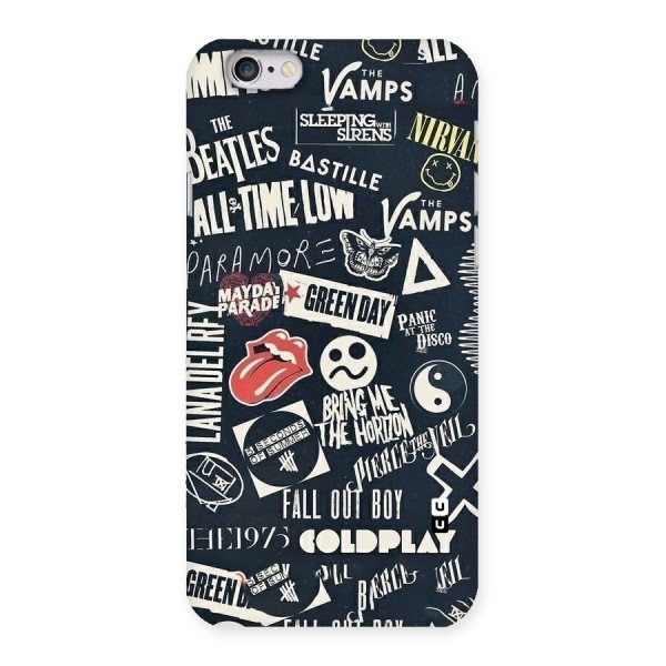 Music My Paradise Back Case for iPhone 6 6S