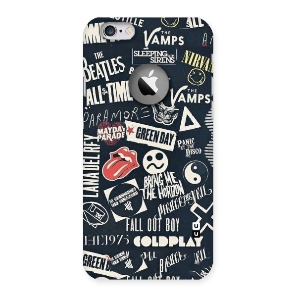Music My Paradise Back Case for iPhone 6 Logo Cut