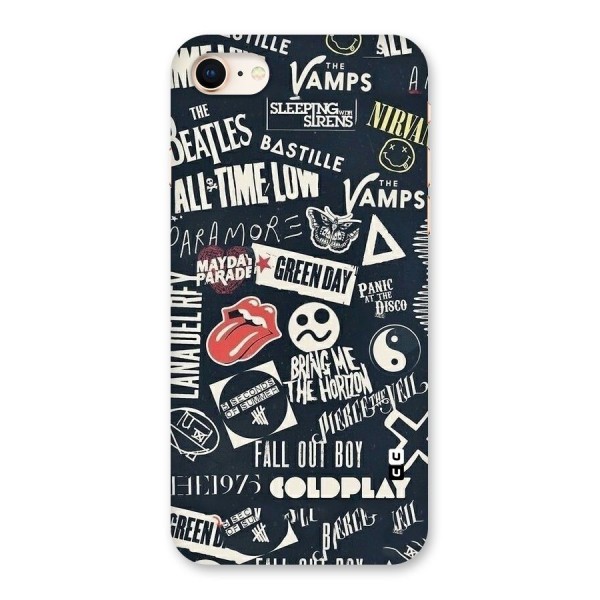 Music My Paradise Back Case for iPhone 8
