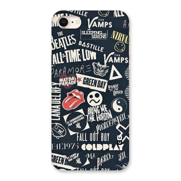 Music My Paradise Back Case for iPhone 8