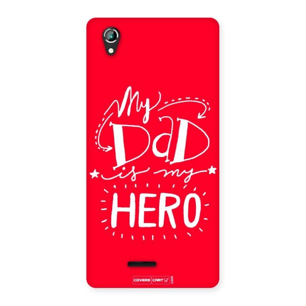 My Dad My Hero Back Case for Lava Iris 800