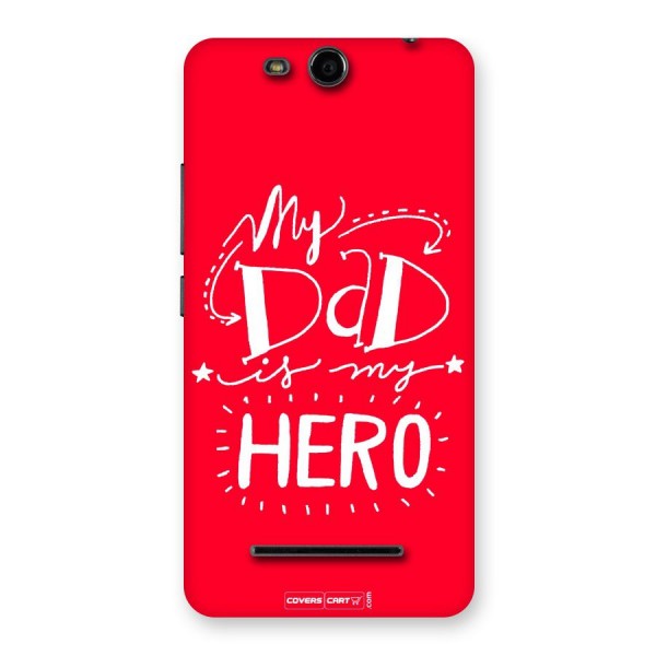 My Dad My Hero Back Case for Micromax Canvas Juice 3 Q392