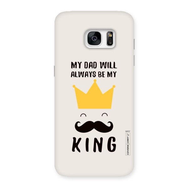 My King Dad Back Case for Galaxy S7 Edge