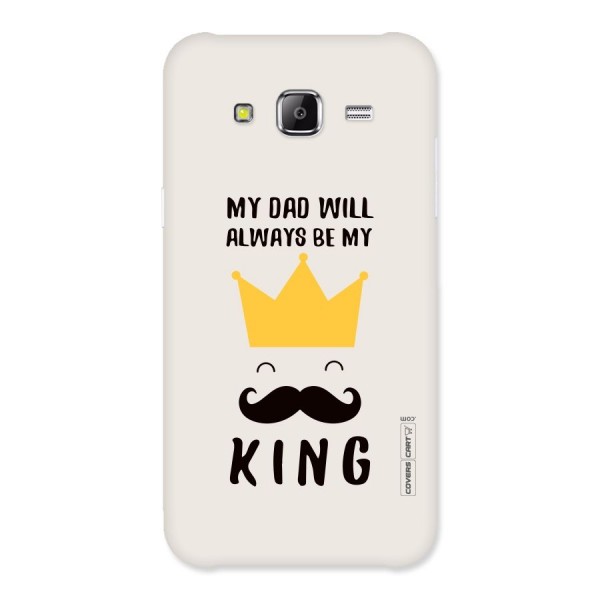 My King Dad Back Case for Samsung Galaxy J2 Prime