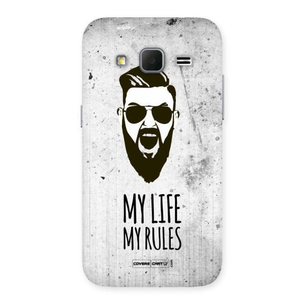 My Life My Rules Back Case for Galaxy Core Prime