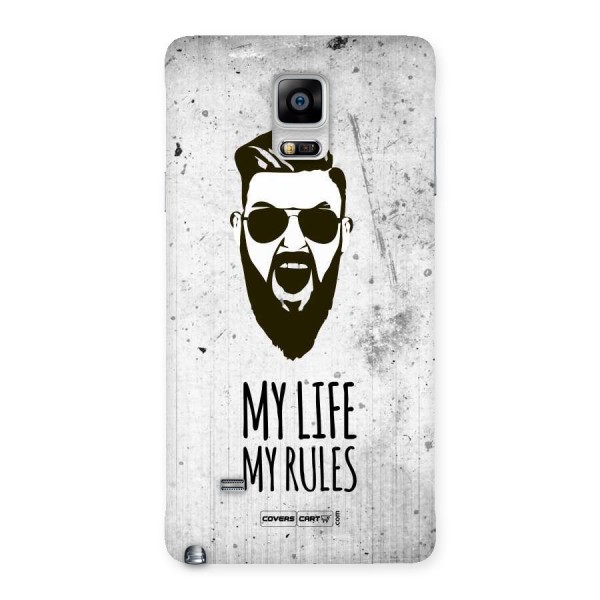 My Life My Rules Back Case for Galaxy Note 4