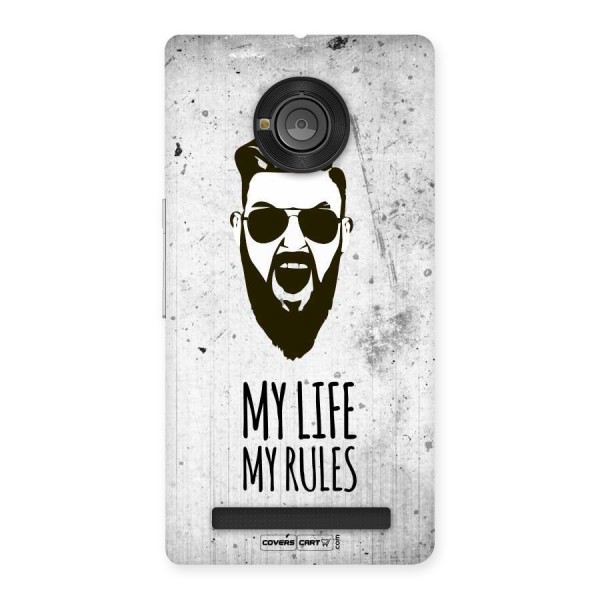 My Life My Rules Back Case for Yu Yuphoria
