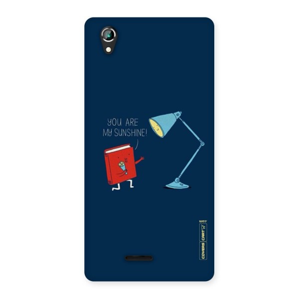 My Sunshine Back Case for Lava Iris 800