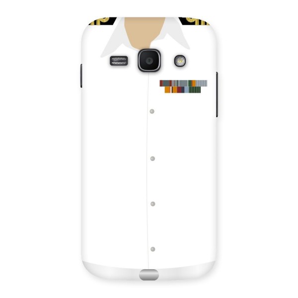 Navy Uniform Back Case for Galaxy Ace 3