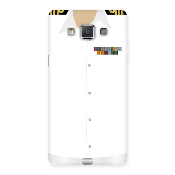 Navy Uniform Back Case for Galaxy Grand Max