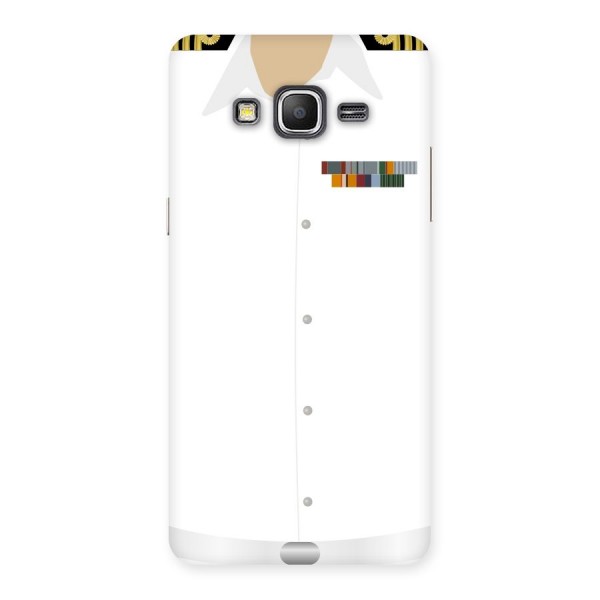Navy Uniform Back Case for Galaxy Grand Prime