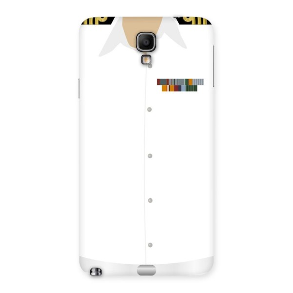 Navy Uniform Back Case for Galaxy Note 3 Neo