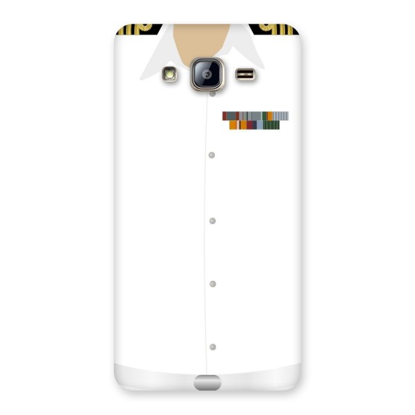 Navy Uniform Back Case for Galaxy On5