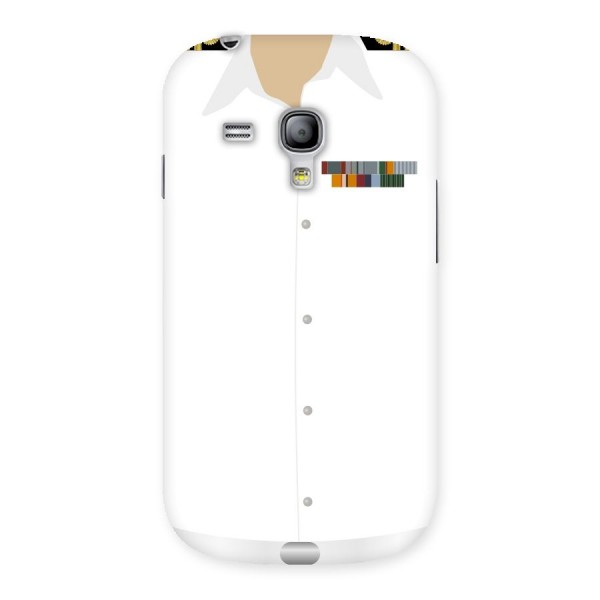 Navy Uniform Back Case for Galaxy S3 Mini