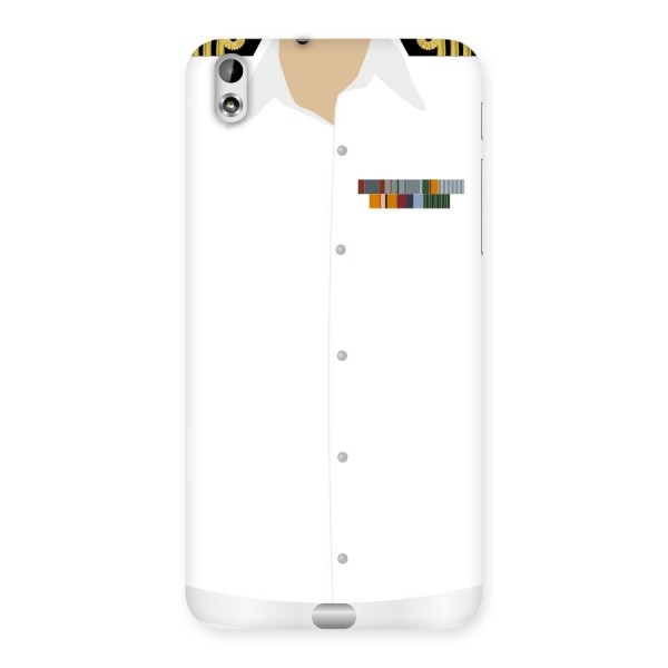 Navy Uniform Back Case for HTC Desire 816g