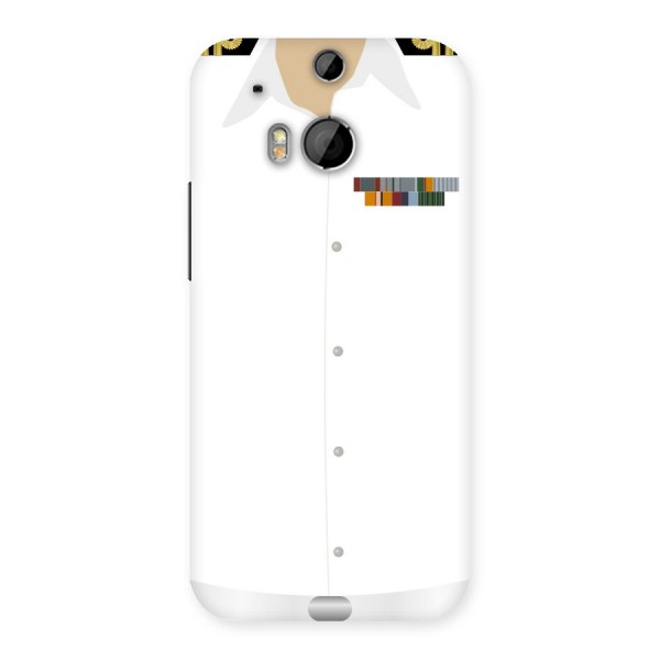 Navy Uniform Back Case for HTC One M8
