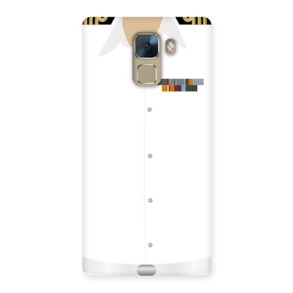 Navy Uniform Back Case for Huawei Honor 7
