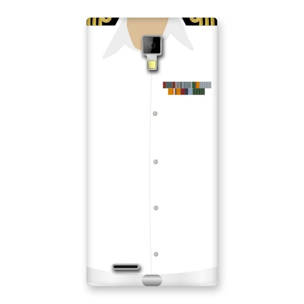 Navy Uniform Back Case for Micromax Canvas Xpress A99