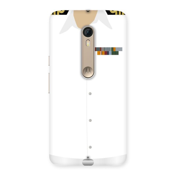 Navy Uniform Back Case for Motorola Moto X Style
