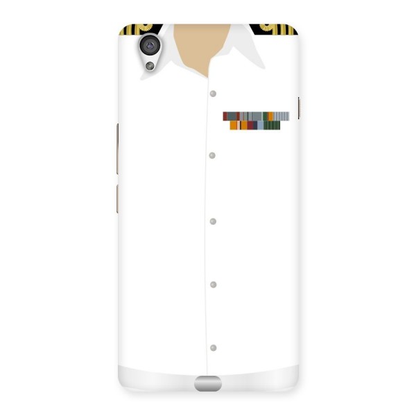 Navy Uniform Back Case for OnePlus X