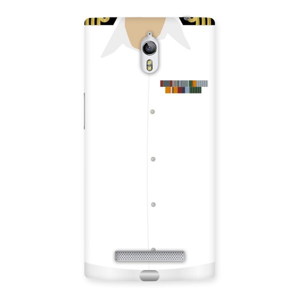 Navy Uniform Back Case for Oppo Find 7