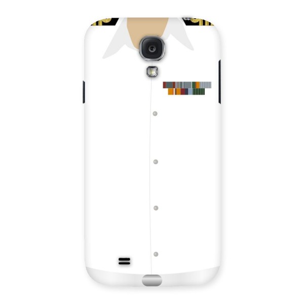 Navy Uniform Back Case for Samsung Galaxy S4