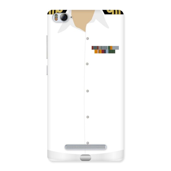 Navy Uniform Back Case for Xiaomi Mi4i