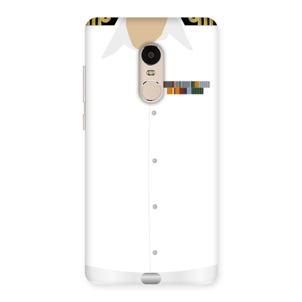 Navy Uniform Back Case for Xiaomi Redmi Note 4