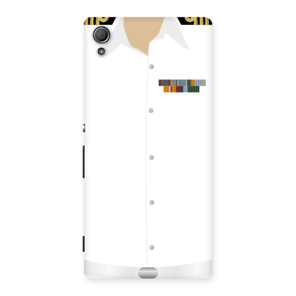 Navy Uniform Back Case for Xperia Z4