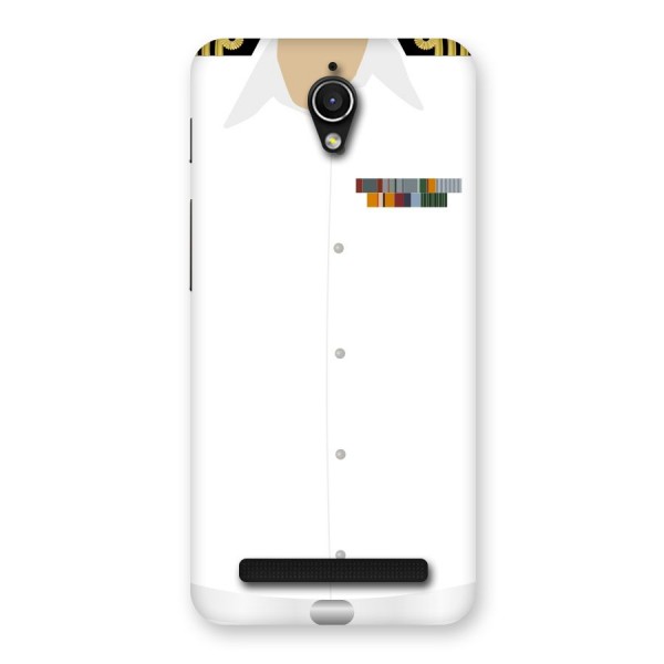 Navy Uniform Back Case for Zenfone Go