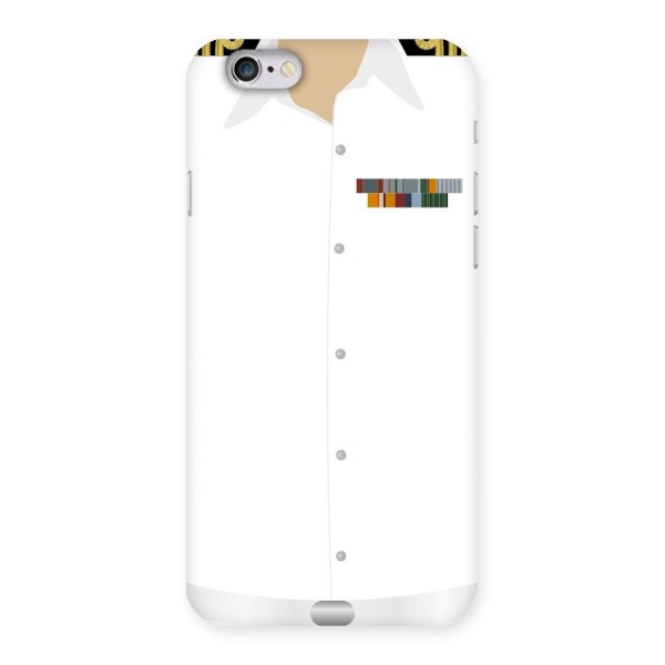Navy Uniform Back Case for iPhone 6 6S