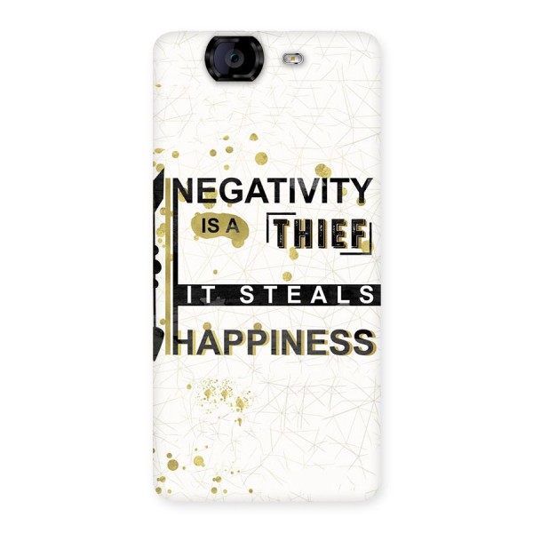 Negativity Thief Back Case for Canvas Knight A350