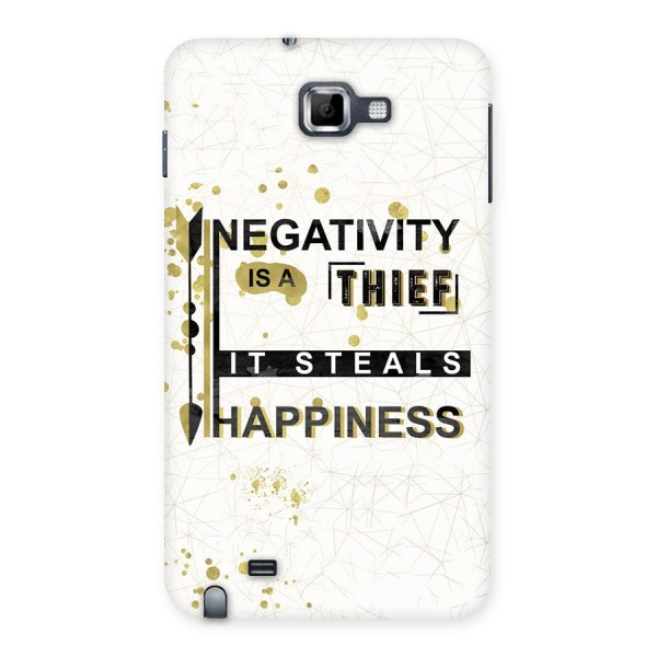Negativity Thief Back Case for Galaxy Note