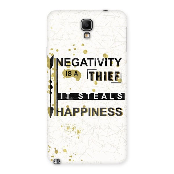 Negativity Thief Back Case for Galaxy Note 3 Neo