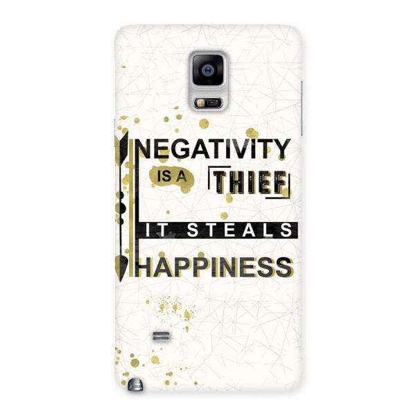 Negativity Thief Back Case for Galaxy Note 4