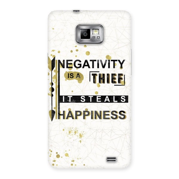 Negativity Thief Back Case for Galaxy S2
