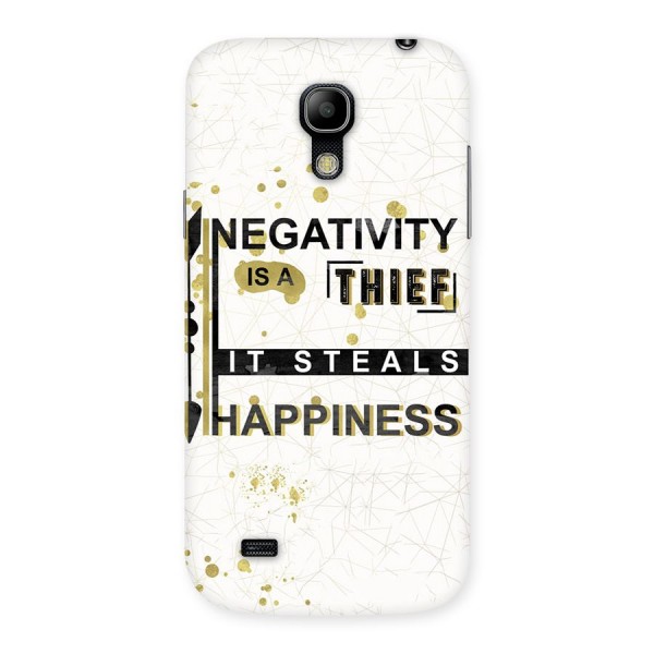 Negativity Thief Back Case for Galaxy S4 Mini