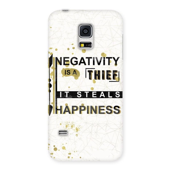Negativity Thief Back Case for Galaxy S5 Mini