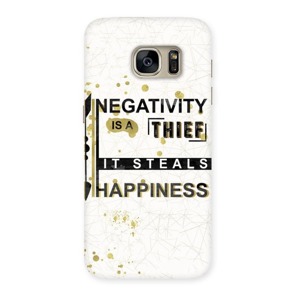 Negativity Thief Back Case for Galaxy S7