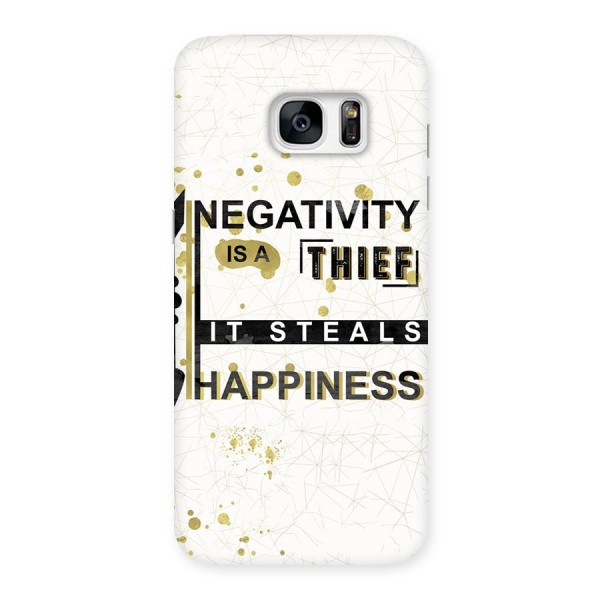 Negativity Thief Back Case for Galaxy S7 Edge