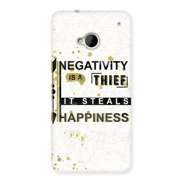 Negativity Thief Back Case for HTC One M7