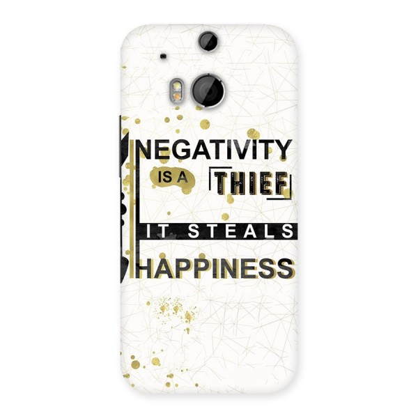 Negativity Thief Back Case for HTC One M8