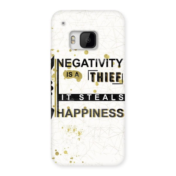 Negativity Thief Back Case for HTC One M9
