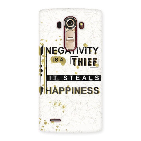 Negativity Thief Back Case for LG G4